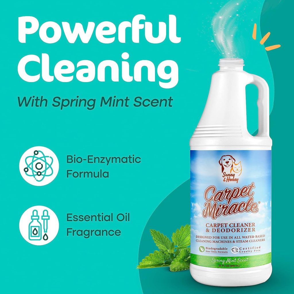 Carpet Miracle Cleaner and Deodorizer