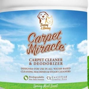 Sunny and Honey Carpet Miracle Carpet Cleaner and Deodorizer