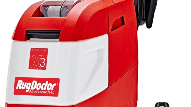Rug Doctor Mighty Pro X3 Commercial Carpet Cleaner Review