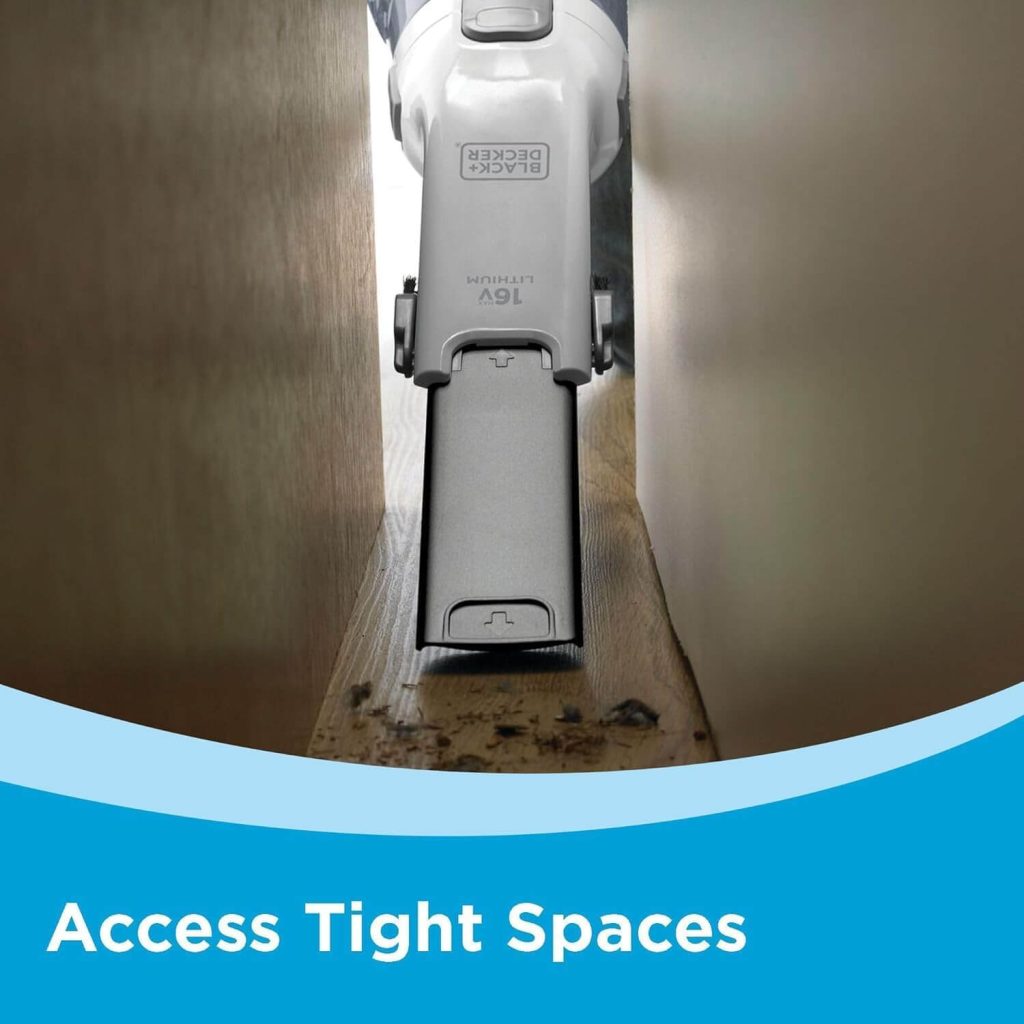 Black+Decker Dustbuster Cordless CHV1410L Access Tight Spaces